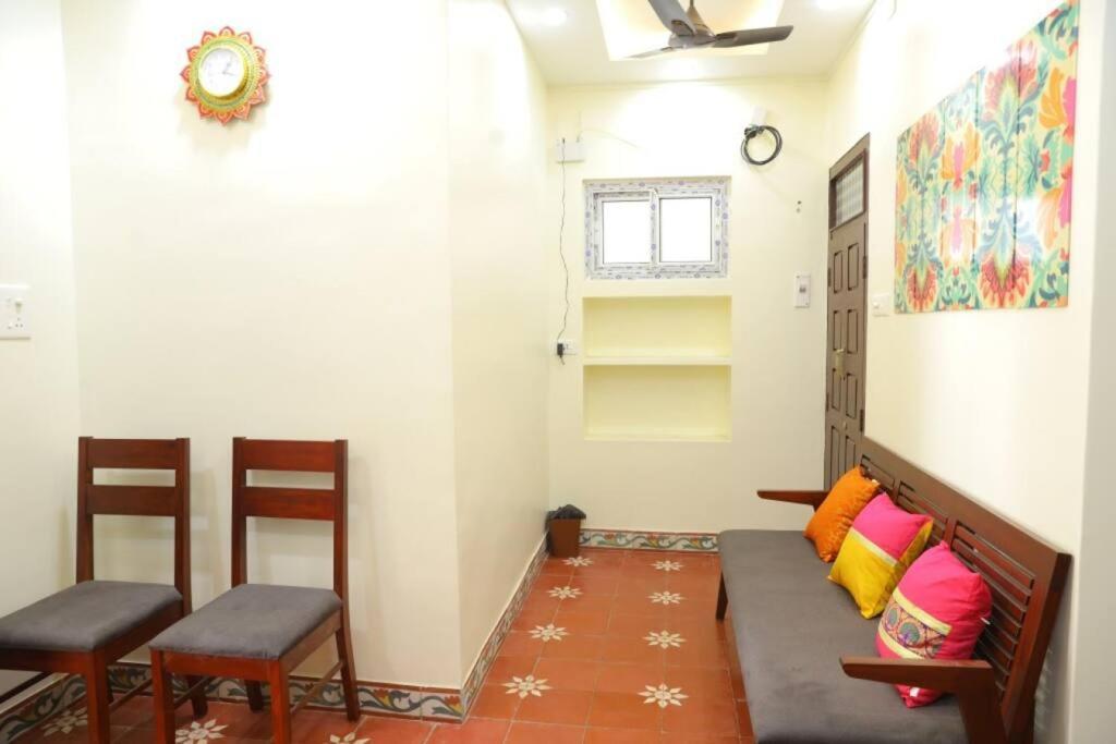 Heritage Home With 3 Bed/3 Bath With Kitchen In A Residential Neighborhood. 马杜赖 外观 照片