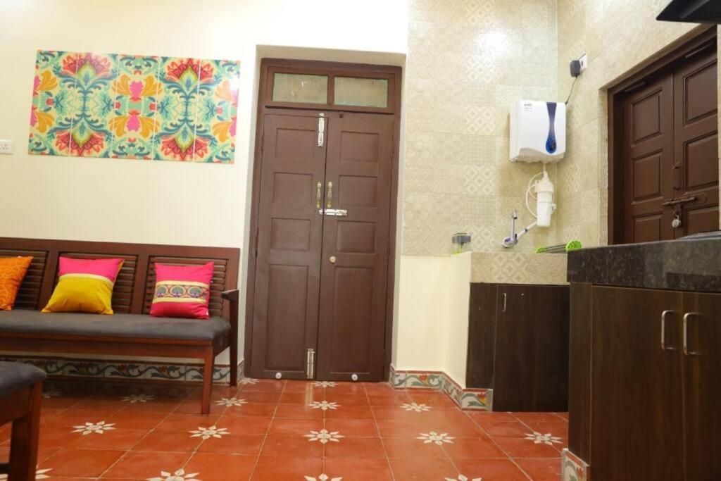 Heritage Home With 3 Bed/3 Bath With Kitchen In A Residential Neighborhood. 马杜赖 外观 照片